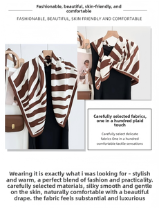Écharpe de luxe carrée en polyester et soie, imprimé floral, douce pour la peau, design personnalisé, vente en gros en ligne, best-seller - Product Image 4