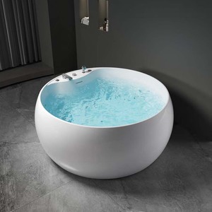 Bañera de <span class=keywords><strong>Hidromasaje</strong></span> Redonda de Acrílico de Lujo Gurgle <span class=keywords><strong>para</strong></span> Interiores, <span class=keywords><strong>Spa</strong></span> con Chorros de <span class=keywords><strong>Hidromasaje</strong></span> <span class=keywords><strong>para</strong></span> Proyectos Hoteleros - Product Image 3