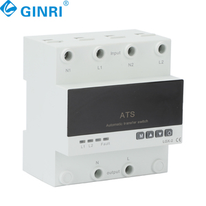 Interrupteur de transfert automatique GINRI JMRD-DSX 63A 100A ATS avec relais de protection haute/basse tension pour usage domestique - Product Image 3