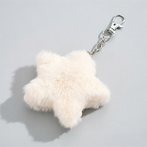 Llaveros de peluche de estrella para mujer, bonitos llaveros de regalo para amigas, niñas, familiares, ella, adolescentes y de estilo dulce - Product Image 6