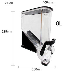 Heavy-Duty <strong>Commercial</strong> Wall Mounted Plastic Gravity <strong>Bin</strong> Supermarket <strong>Rack</strong> for Nuts Candy Grain Dispenser - Product Image 4