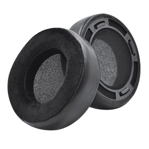 For Hifiman HE400 HE300 Headphones Velour Mesh Leather Ear <b>Pads</b> Earpads Replacement Ear Cushion Noise Reduction - Product Image 1