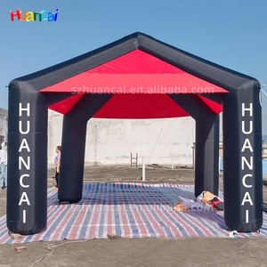 8x8x4 metros 4 pies inflable araña cúpula tienda negro iglú carpas útil inflable tienda <span class=keywords><strong>Casa</strong></span> 4 Patas evento publicitario - Product Image 3