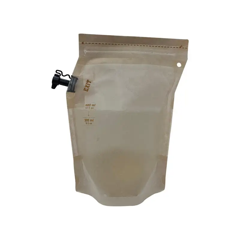 Wholesale Portable Waterproof Moisture Proof Stand up Coffee Maker Spout Pouch Coffee Brew Bags with Filter