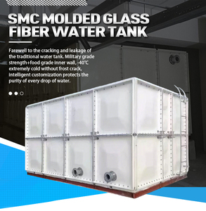 Tangki penyimpanan air bersegmen GPR <span class=keywords><strong>FRP</strong></span>/SMC, untuk perawatan air dan penggunaan Restoran dimensi khusus 1 tahun - Product Image 5