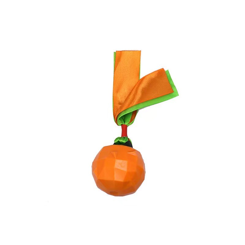 Tissu orange grinçant