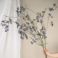 AR-521 Zuoyi 112Cm 13 Takken Kunstfruit Bessen Graan Rotan Bessen Takje Tak Voor Kunst