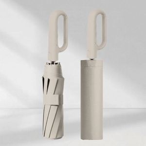 Sun UV Windproof Compact <b>Smart</b> Automatic Foldable Promotional Small Umbrella for Adult - Product Image 1