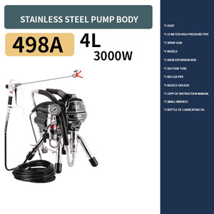 Pistola <span class=keywords><strong>de</strong></span> Pulverización Eléctrica <span class=keywords><strong>Profesional</strong></span> Portátil sin Aire, 220V/110V, Alta Presión, para Pintura <span class=keywords><strong>de</strong></span> Látex, Recubrimiento, Pistolas <span class=keywords><strong>de</strong></span> Pulverización Eléctricas para Bricolaje - Product Image 6
