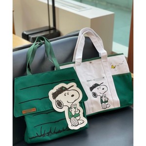 Sac fourre-tout en toile Starbucked Snoopys grande capacité 40x35x10cm, nouvelle arrivée, réutilisable, style tendance, multifonction, cadeaux pour l'extérieur - Product Image 2