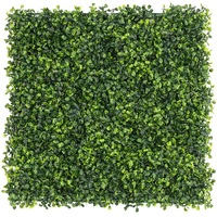 Panneau mural végétal en gazon artificiel Milan en plastique dense, durable, écologique, pour décoration de fond vert moderne pour mariage