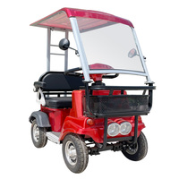 Mini Auto Eléctrico S5 de Fábrica China para Adultos con Techo, 60V 800W, Monoplaza, Scooter de Ocio, Vehículo de Movilidad de Largo Alcance