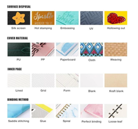 Cuaderno de Ejercicios B5 con Encuadernación Térmica, 40 Hojas de Papel Kraft Marrón, Tapa Dura, en Oferta