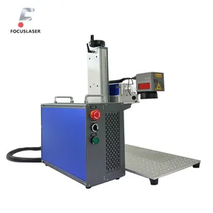 Focuslaser Super Fast Delivery Laser Engraving Marker 3w 10w 15w UV Laser Marking Machine for Glass Wood