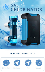 Chlorateur au <span class=keywords><strong>sel</strong></span> Water Crown pour <span class=keywords><strong>piscine</strong></span> et spa, pour un système de <span class=keywords><strong>piscine</strong></span> à eau salée efficace et une eau optimale - Product Image 6