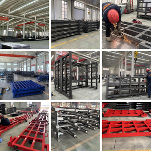 <span class=keywords><strong>Étagère</strong></span> à <span class=keywords><strong>roulettes</strong></span> industrielle robuste en acier, à tube télescopique cantilever, personnalisée, de qualité supérieure, pour entrepôt, avec protection anticorrosion - Product Image 4