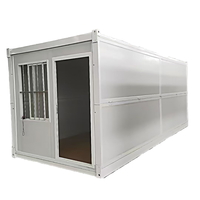 Bâtiment Modulaire Contemporain en Acier Préfabriqué, Pliable et Extensible, pour Supermarché