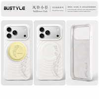 Coque de téléphone magnétique en silicone personnalisable pour iPhone 18 17 16 Pro – Coque mobile en caoutchouc gravée à froid et imprimable