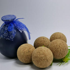 Bouteilles de conservation en verre avec bouchon en liège pour la conservation des aliments frais dans la cuisine, avec couvercles en céramique, 3 tailles disponibles - Product Image 2