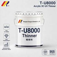 Enduit Acrylique T-U8000 Résistant aux Intempéries 3C UV pour Plastiques ABS et PC, Finition Brillante et Anti-Jaunissement