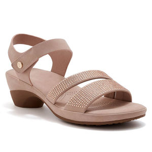 Modieuze Casual Comfortabele Lichtgewicht Puntige Neus Mode Wig Open Teen Antislip Wig Commuter Sandalen Dames Schoenen - Product Image 1