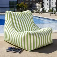Chaise et chaise longue d'extérieur moyen et imperméable à l'eau