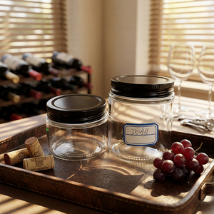 <span class=keywords><strong>Lot</strong></span> de <span class=keywords><strong>bocaux</strong></span> <span class=keywords><strong>en</strong></span> <span class=keywords><strong>verre</strong></span> très demandés, 75 ml, 150 ml, 250 ml, avec couvercles, pour le stockage des aliments et la cuisine à domicile - Product Image 4