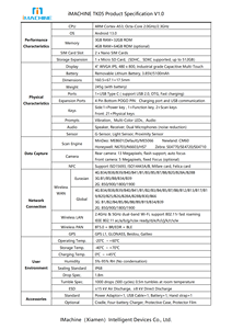 PDA คลังข้อมูลมือถือที่ทนทานระบบปฏิบัติการปาล์มคอมพิวเตอร์พกพา - Product Image 6