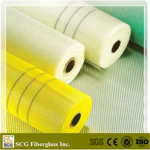 ราคาต่ำสุดเสริมพีวีซีเคลือบ9*9 Zro2ไฟเบอร์กลาสตาข่ายผ้าคอนกรีตไฟเบอร์กลาส Scrim สำหรับมุงหลังคา