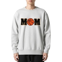 Écussons personnalisés pour maman des équipes sportives, broderie chenille, badges thermocollants pour maillots de basketball, football, baseball, cadeaux pour maman