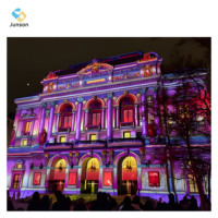 Projection d'éclairage immersif 3D pour la maison |   Projecteur laser interactif de 10 000 lumens pour affichage architectural et extérieur