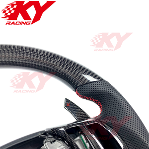 For Lexus GS350 GS300 IS250 IS350 IS NX ES RX NX LS GS GX LC Custom Carbon Fiber Sport Style Car Steering <b>Wheel</b> - Product Image 2