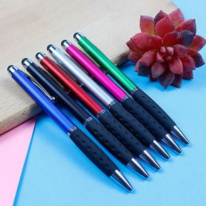 Promotion 2-in-1 Stylus Rotatable Plastic Design Ballpoint <b>Pen</b> With Custom Logo Printing for Screen Mobile Phone - Product Image 4