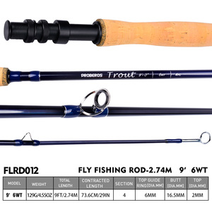 <span class=keywords><strong>Canne</strong></span> à leurre légère à quatre sections <span class=keywords><strong>9</strong></span> pieds 2.7 mètres 6wt 8wt carbone lac <span class=keywords><strong>carpe</strong></span> <span class=keywords><strong>canne</strong></span> à pêche Action moyenne main droite - Product Image 2