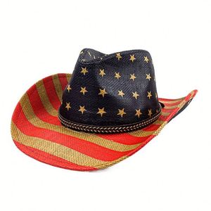 Promotional Fashion Western Cowboy Straw <b>Hats</b> - Product Image 2
