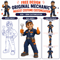 Costume de Mascotte Animale Pompier Personnalisé OEM ODM pour Adulte en EVA – Unisexe, pour Événements Promotionnels et de Sécurité – Fabricant