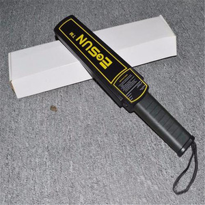 เครื่องตรวจจับโลหะแบบมือถือ HANNUS Super Scanner ขนาด 12 นิ้ว รุ่นพลาสติกสีดำ สำหรับการตรวจสอบความปลอดภัย - Product Image 2