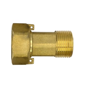 Raccords à vis en laiton pour compteur d'<span class=keywords><strong>eau</strong></span>, 1/2 pouce, laiton avec diamètre hexagonal de 20 <span class=keywords><strong>mm</strong></span>, filetage mâle, <span class=keywords><strong>raccord</strong></span> de compteur d'<span class=keywords><strong>eau</strong></span> - Product Image 1