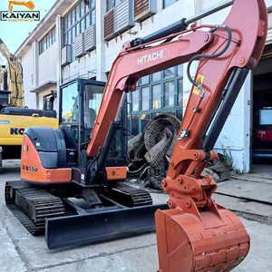 Excavadora Mini Usada Hitachi ZX55U-5A de 5 Toneladas, Fabricada en Japón, con Cucharón de 0.15m y Potencia de 28200W, en Venta - Product Image 2