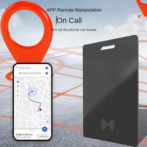 Localisateur Apple Findmy Ultra-fin avec recharge sans fil, carte intelligente anti-perte et longue autonomie de la <span class=keywords><strong>batterie</strong></span> - Product Image 1