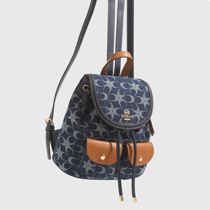 Borsa da scuola in stile Vintage portatile con chiusura a cerniera per viaggi zaino da <span class=keywords><strong>donna</strong></span> di lusso leggero 2025 - Product Image 3