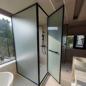 Paneles de Vidrio Templado Esmerilado de 12 mm para Mamparas de <span class=keywords><strong>Ducha</strong></span> Semi-Sin Marco, Láminas de Vidrio Templado Mate para Privacidad, Vidrio Templado para Privacidad - Product Image 1