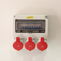 Boîtier de distribution électrique industriel SFE IP67 étanche à 36 voies avec prises extractibles