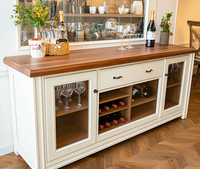Meuble lumineux de luxe pour le salon armoire en marbre pour le dîner armoire latérale moderne simple pour restaurant armoire à vin pour bol