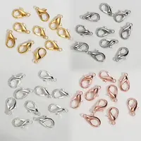 Bulk 60 Alloy Lobster Clasps16mm Gold Plated Lobster Clasp Jewelry Clasps,  Metal Clasps Necklace Supplies