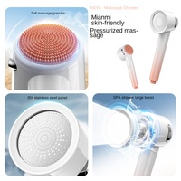 Haute qualité économie d'eau haute pression robinet de douche filtre pommeau de douche plaqué accessoires de salle de bain pour cuisine toilette