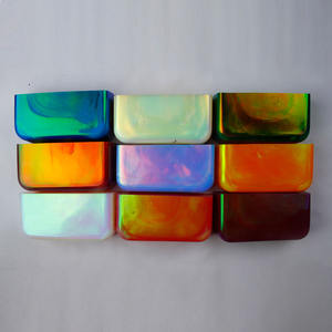 Prezzo all'ingrosso colore arcobaleno grezzo Nebula opale sintetico non tagliato Aurora opale gemma - Product Image 3