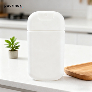 Pocket-sized 20ml/30ml Card-<b>style</b> Flat Pump <b>Spray</b> Bottles Empty Portable Refillable Travel Toiletries Screen Printed Design - Product Image 1