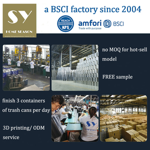 SY Rose Gold tái chế giấy vệ sinh tùy chỉnh lâm sàng kim loại bin thép không gỉ Thùng rác có thể nhà bếp compost bin - Product Image 6