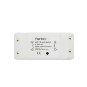 ATMS1301 WiFi Smart Timer White for Time Control Smart Electronic Timers GSM Energy Meter